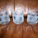 Set Of Two Juice Glasses  8 oz
