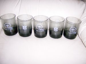 Packer 12 oz Glasses set of Five