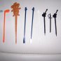 Drink Stirrers & Picks Set Of Nine