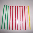 Set Of Twelve Drink Stirrers