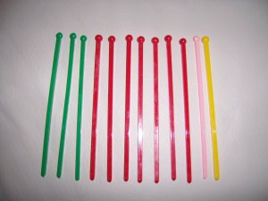 Set Of Twelve Drink Stirrers