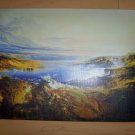 Painting Reproduced "The Plains Of Heaven"  by John Martin