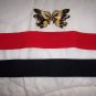 Two Belt Set Elastic Red & Black W Butterfly Glasp BNK150