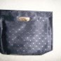 Black Clutch Purse W White Star Designs BNK153