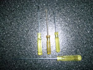 Set Of Four Screw Drivers BNK185