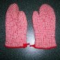 Pair Two Pot Holder Mitts Size 7-8 BNK201
