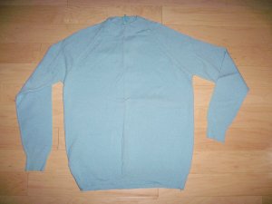 Sweater Light Blue Long Sleeves Size 34 BNK212