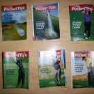 6 Pocket Sized Books Tips On Golf  BNK235