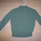 Ladies/misses Green Long Sleeve Sweater Size 36 BNK284