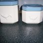 Canister Set White w Duck Design BNK291