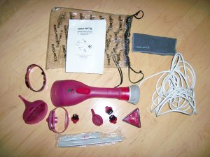 Hand Held Steamer W Attachments & Iformation BNK369
