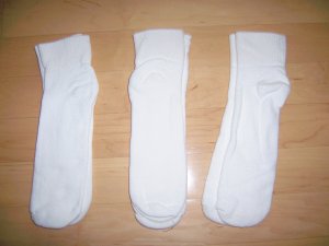 Men's Footlets Set Of Three BNK376