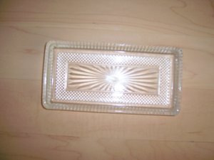 Decorative Serving Plate 7X3 1/2 BNK418