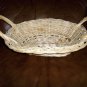 Wicker Basket w Handles  16"x11" BNK436