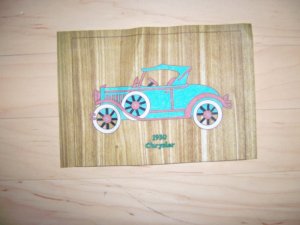 Chrysler 1930 Picture Ready For Framing BNK449