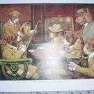 Dogs Playing Poker On Train Ride BNK465