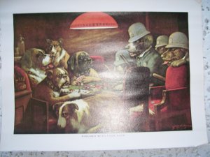 Dogs Playing Poker  Whoops Raided BNK466