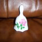 White Handcrafted Bell w Ringer 2x4  BNK484