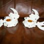 Candle Holders Pair Porcelain  BNK485