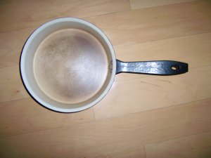 Used Frying Pan Teflon Coated BNK525