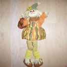 Lady Scarecrow Halloween & Thanksgiving Greeter  BNK574
