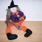 Tall Scarecrow For Halloween & Thanksgiving Greeting  BNK576