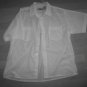 Men's White Short Sleeve Shirt by Haband  BNK595