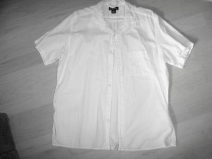 Men's White Short Sleeve Shirt by Lands End BNK596