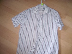 Men's Short Sleeve Striped Shirt BNK598