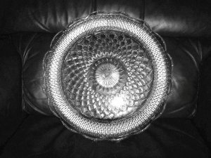Serving Plate 10" Glass  BNK657