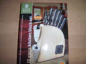 Kitchen Block 10 Pc Set Chef's Basic Needs BNK715