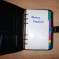 Oganizer by Penway Leather Cover Notes Keeper BNK741