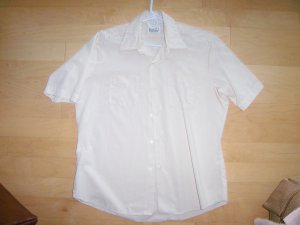 Men's Short Sleeve Shirt Yellow By Wards BNK766