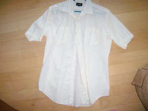 Men's Short Sleeve Shirt by Aldo Romano 16 1/2 BNK767