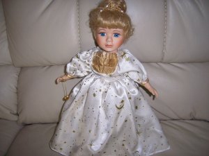 Princess Blond Blue Eyed Special 15" Doll  BNK843