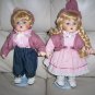 Jack & Jill Porceleon Dolls 10" BNK854