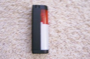 Compact Flashlight w Red Flare BNK884