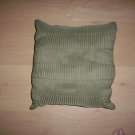 Pillow Green 15" Ribbed  BNK927