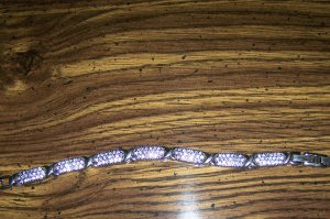 Bracelet Zyrcon And Gold  BNK948