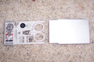 Pocket Sewing Kit In Carry Case w Repair Items  BNK953