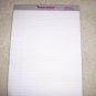 White Ruled Pads  8 1/2x11   BNK956