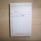 Sales Book Padded Sheets w Duplicates  50 To Pad BNK977