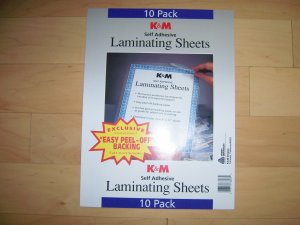 Laminating Sheets By K&M  BNK983