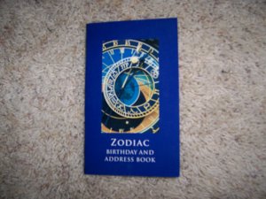 Zodiac/Address/Phone/Notes Pocket Purse Book  BNK992