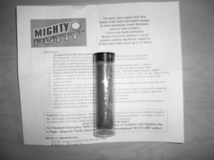 Mighty Putty Sets And Bonds Well  BNK1002