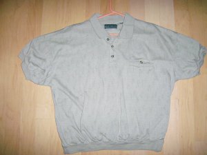 Polo Shirt Light Tan By David Taylor  BNK1019