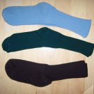 Men's Socks 10-13 Green- Brown- Blue  BNk1034