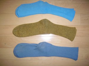 Men's Socks Cotton 10-13  Blue-Gold-Grey  BNK1040