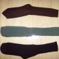 Men's Socks Nylon/Cotton 10-13 Dk Brown-Med Brown-Lt Brown BNK1048