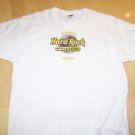 T Shirt White with Hard Rock Logo  2XL  BNK1062